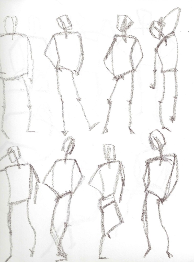 quick 1 minute gesture poses